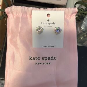Kate Spade Iridescent Heart Earrings
